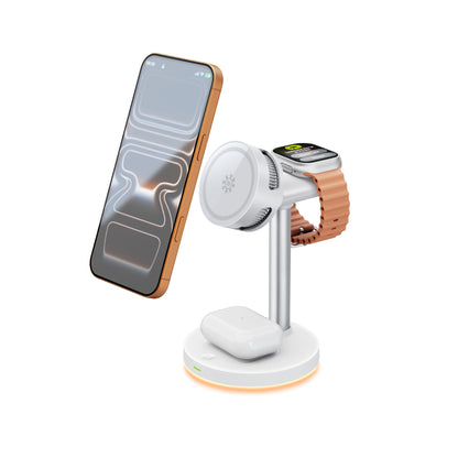 Three-In-One Magnetic Wireless Charger