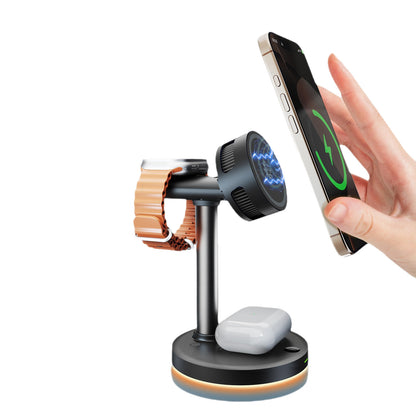 Three-In-One Magnetic Wireless Charger
