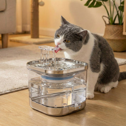 Automatic Pet Water Dispenser with 2L Capacity