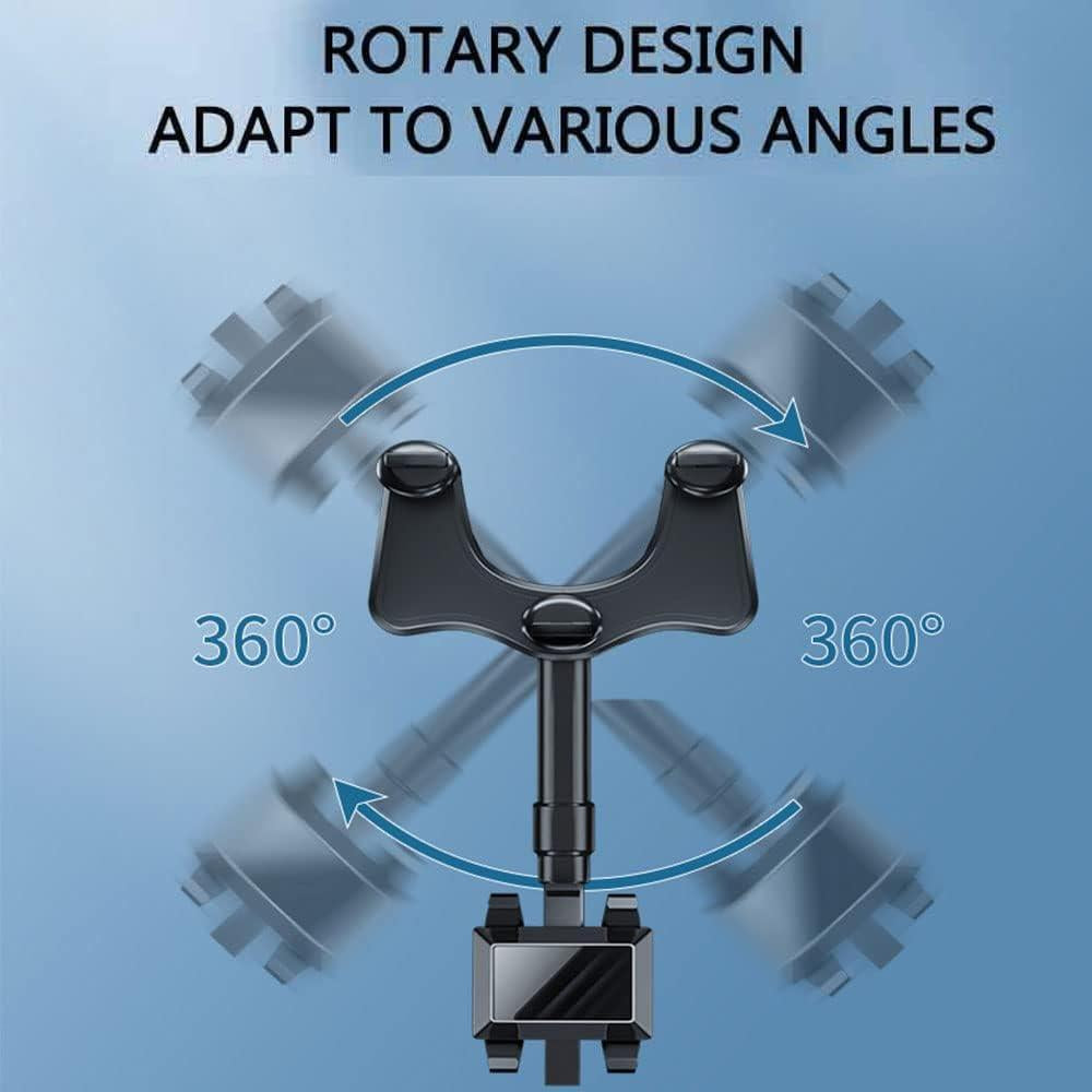 Soporte Universal para Celular de Auto - Rotación 360° para Mayor Comodidad y Seguridad